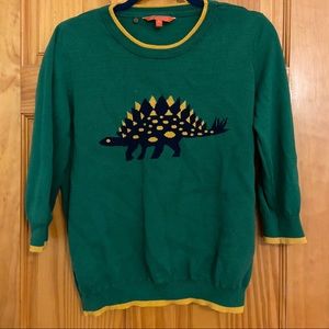 ModCloth Snazzy 'Saurus Sweater in Green, XL